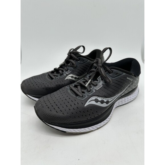 Saucony Guide 13 Running Shoes Womens Size 7W Black Wide Supportive Cushion - Picture 3 of 16